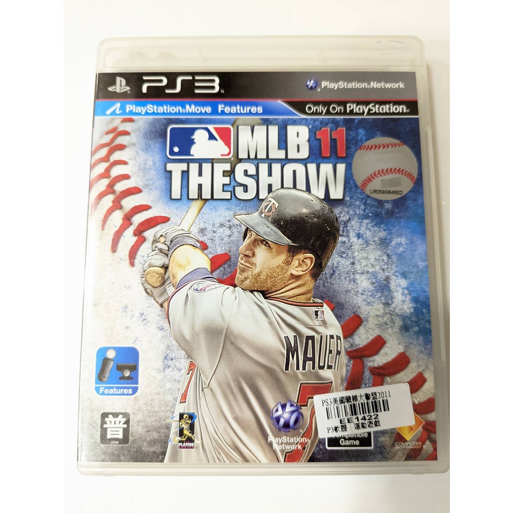 PS3 美國職棒大聯盟  MLB 11 the show 英文版 遊戲片 PS 3