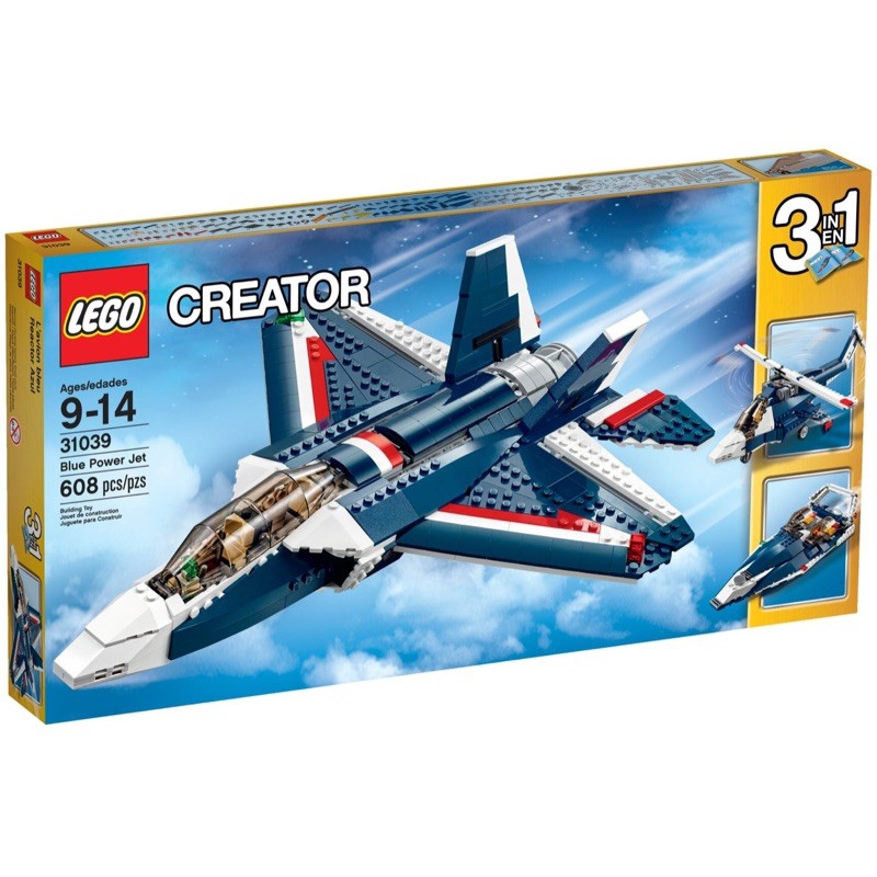 "Amber's 樂高小店"  樂高 LEGO Cerator 31039 藍色動力噴射機