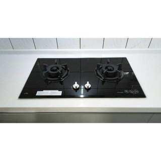 《金來買生活館》喜特麗 JT-GC209AL 歐化檯面式 強化玻璃 瓦斯爐 檯面爐 黑色