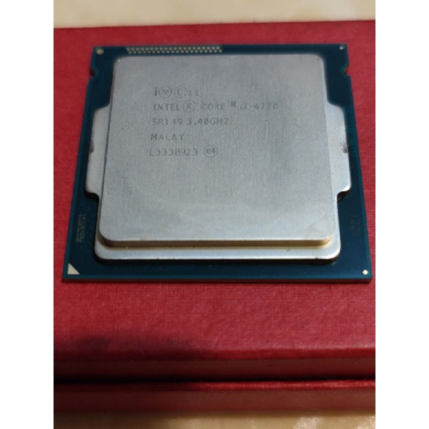 電腦 Intel 英特爾 i7 4代 i7-4770 CPU 中央處理器 故障 桌機 PC