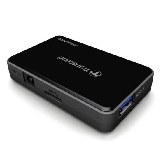 創見 Transcend 極速 USB 3.0 4埠 HUB 集線器 TS HUB3K 附變壓器