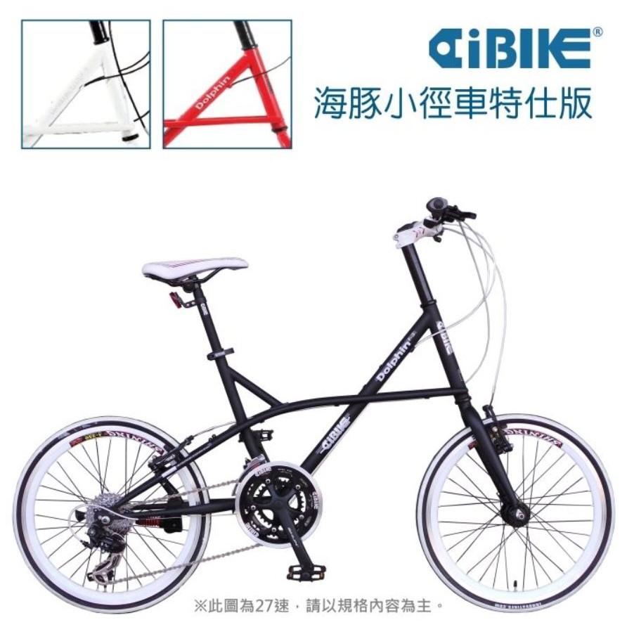 AiBIKE愛騎車 20吋(451特仕版) 24速海豚小徑車 小徑車(多色選擇)F3024-451