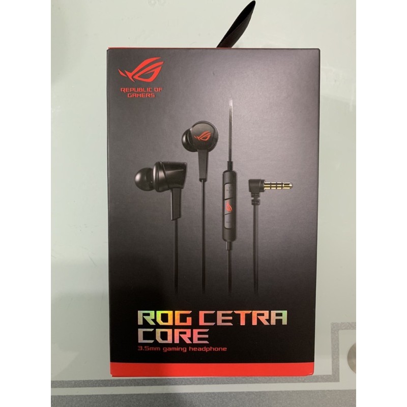 ROG Cetra Core 入耳式電競耳機 ASUS 華碩 原廠耳機