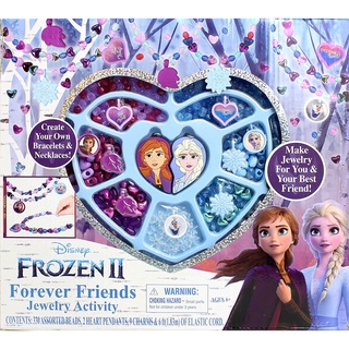 ~❤美國寶寶的衣櫥❤~(現貨)美國迪士尼 Disney Frozen 冰雪奇緣 手串串系列 項鍊DIY配件組