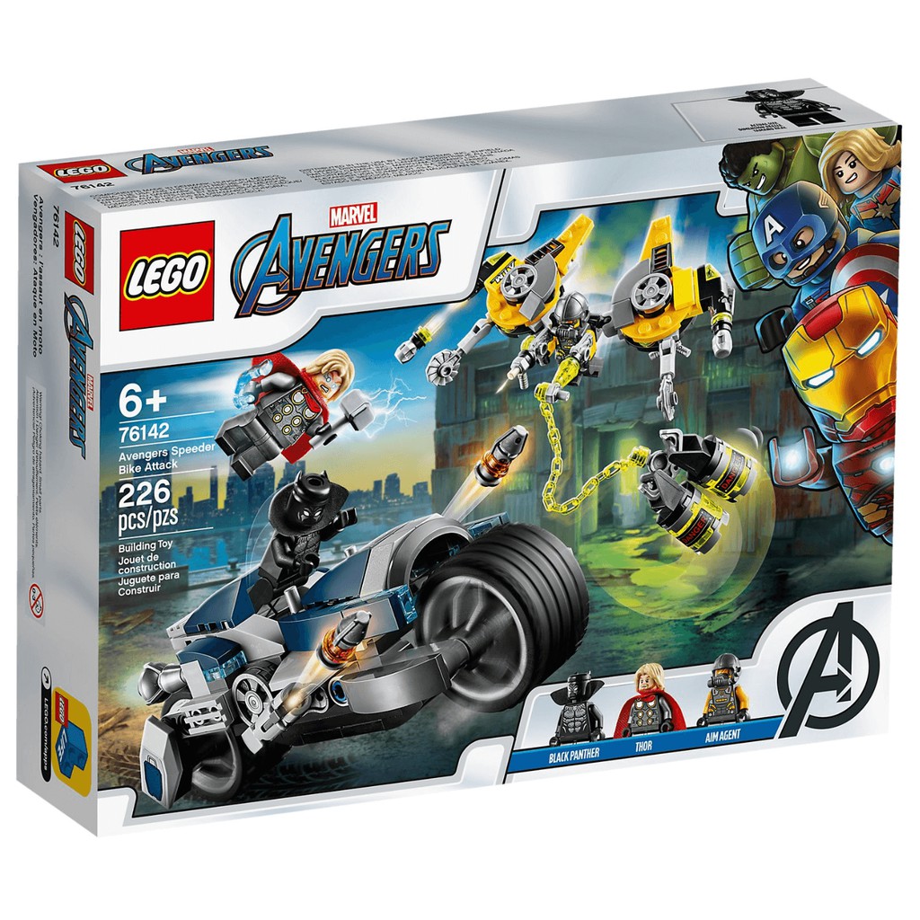 【ToyDreams】LEGO超級英雄Marvel 76142 Avengers Speeder Bike Attack