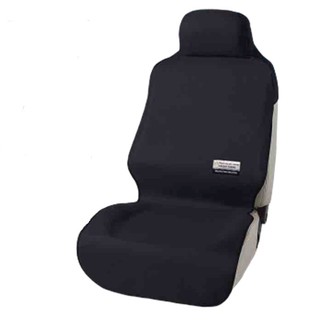 CARAC 汽車前座椅專用防水防塵椅套 車用防護 保護座椅 黑色 AI68001P