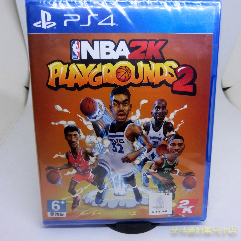 全新品 PS4 NBA 2K 熱血街球場2 中文版