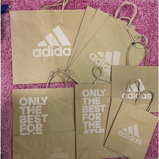 名牌紙袋 愛迪達Adidas/Guess/日本Gap塑