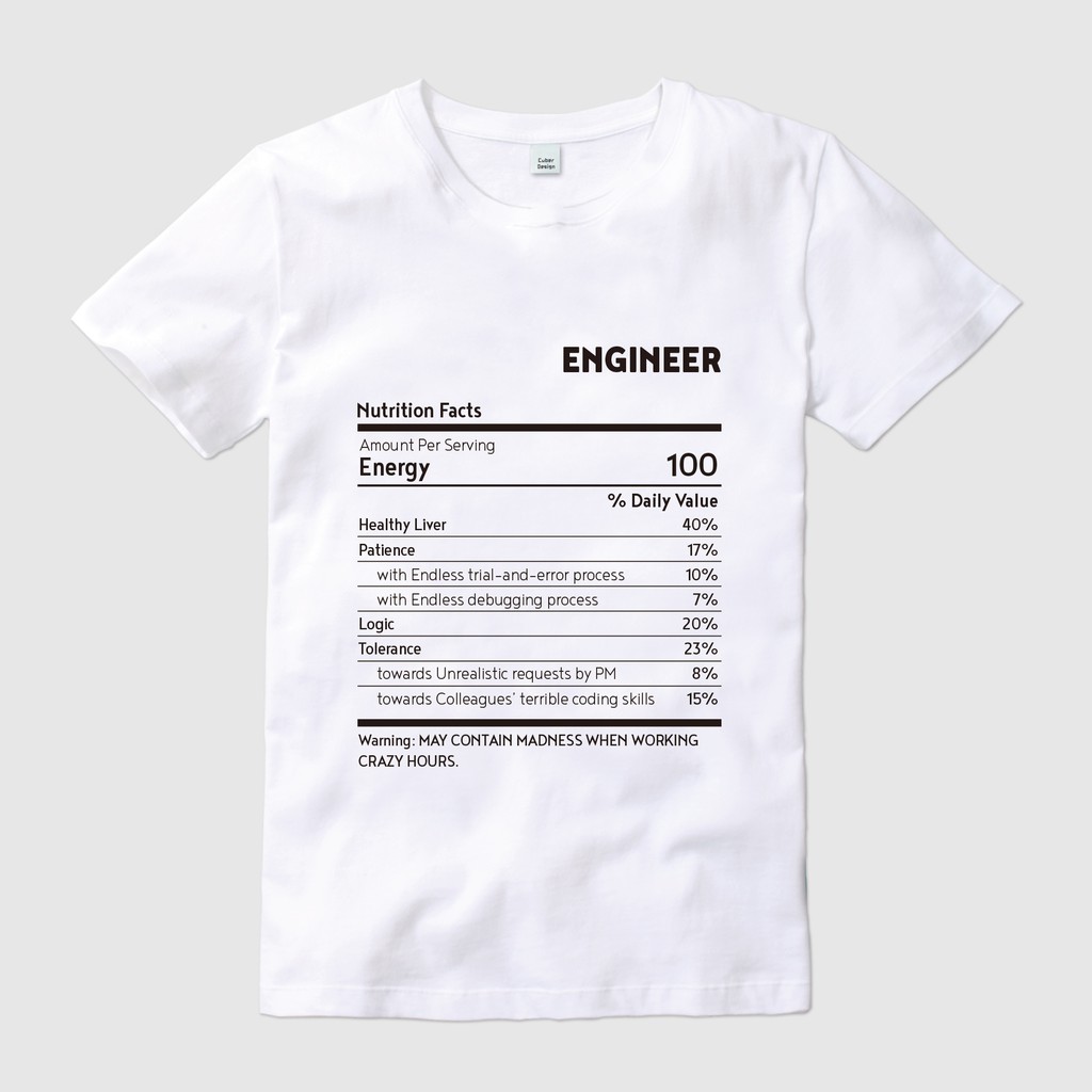 工程師の構成 短袖t Shirt 蝦皮購物