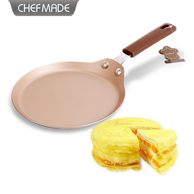 【烘焙實驗室】現貨 Chefmade 學廚 WK9115 WK9863 薄餅煎盤 6吋 8吋 可麗餅 千層蛋糕 班戟餅