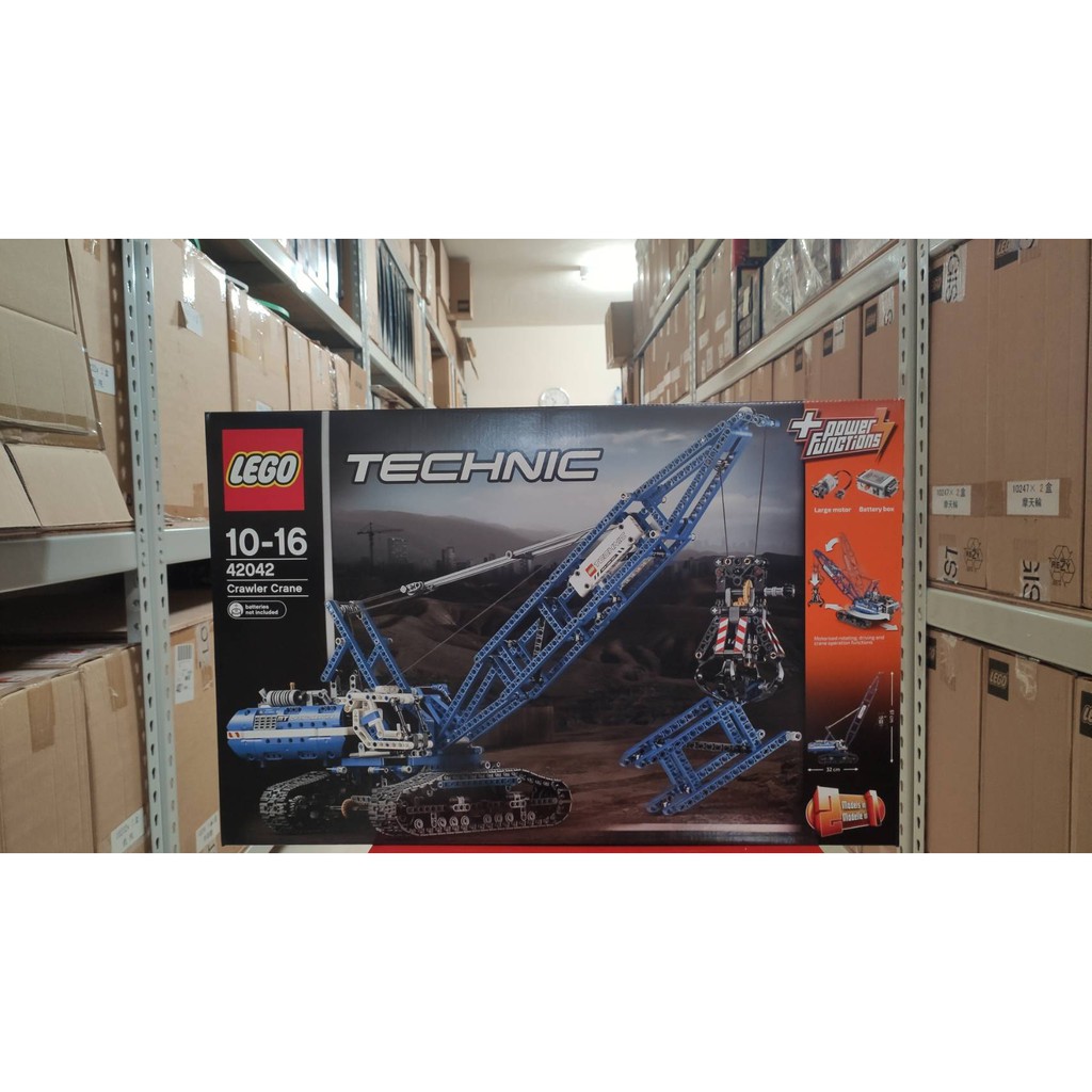 全新未拆 絕版品 樂高 LEGO 42042 履帶起重機 TECHNIC 科技系列   現貨可面交