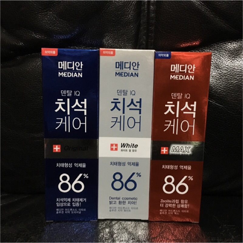 ❤❤╮豹 紋小舖舖╭❤❤ 🇰🇷韓國 MEDIAN 86%牙膏