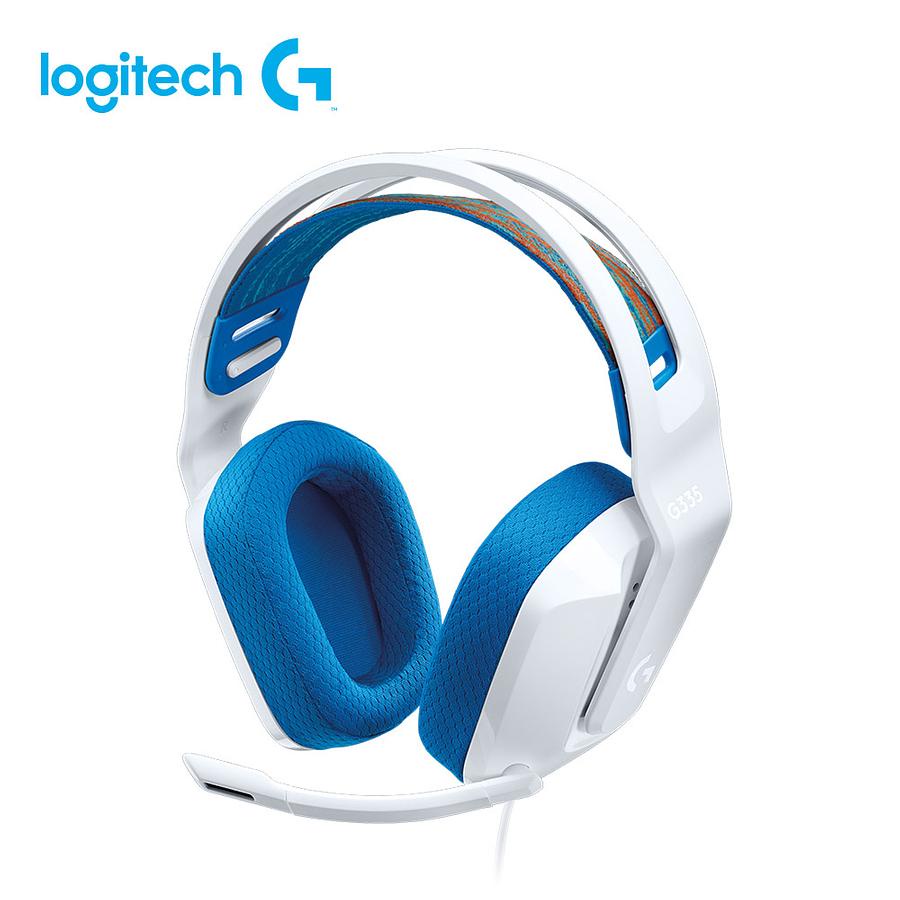 logitech G335輕盈電競耳機麥克風/ 白 eslite誠品