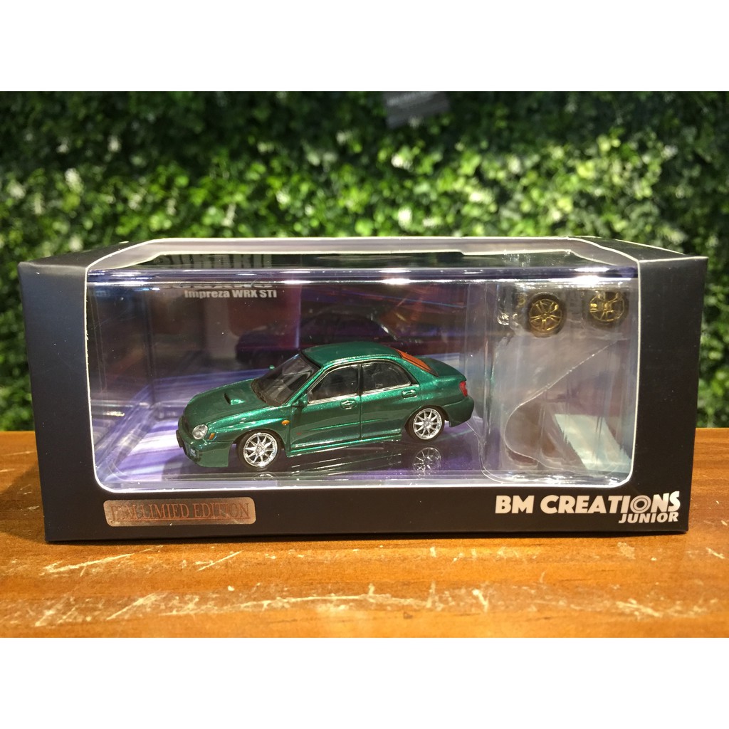 1/64 BM Creations Subaru Impreza WRX 2001 JDM 64B0071【MGM】