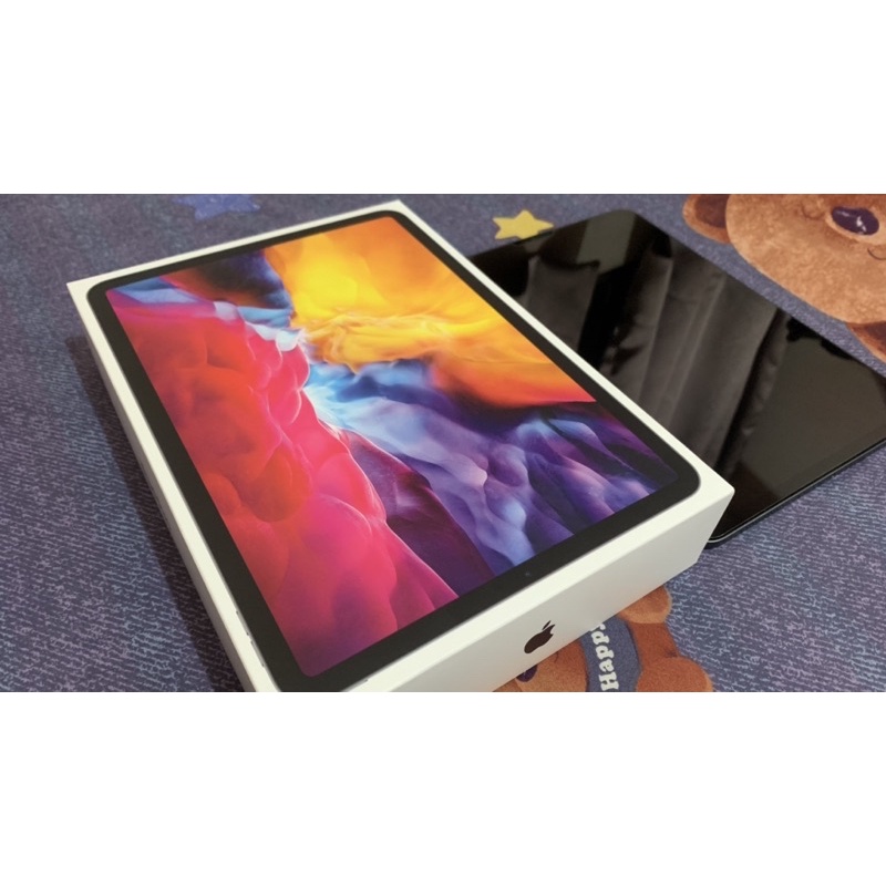 售 iPad Pro 2020 11寸 保固至2021/9/16 四角無傷 鏡面無傷 配件全新未使用 盒裝完整128G