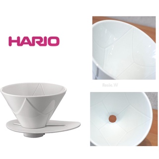 HARIO V60 無限02濾杯白陶瓷 VDMU-02-CW