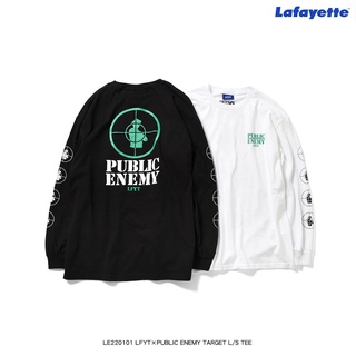 LESSTAIWAN ▼ LFYT LE220101 LFYT×PUBLIC ENEMY TARGET L/S TEE
