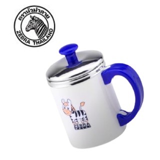 【大正餐具批發】ZEBRA 斑馬 新潮不鏽鋼隔熱杯 300cc 兒童杯 學習杯 漱口杯 茶杯 防燙湯杯