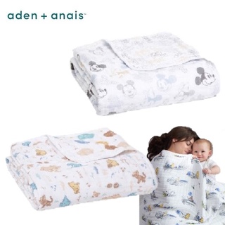 《JC親子嚴選》 Aden & Anais 經典四層紗厚毯 嬰兒被 迪士尼 魔幻米奇米妮 叢林維尼