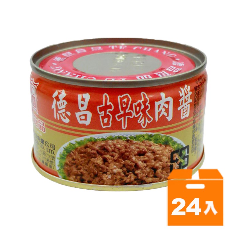 德昌 古早味肉醬 140g (24入)/箱 【康鄰超市】