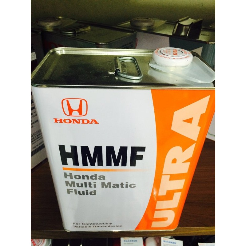 【本田 HONDA】HMMF-CVT、無段變速箱機油、本田機油、4L/罐、6罐/箱【日本進口】-滿箱區