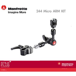 【eYe攝影】MANFROTTO 244 MICRO KIT 附 368-1 魔術延伸臂套組 魔術手 蟹鉗夾 大力夾