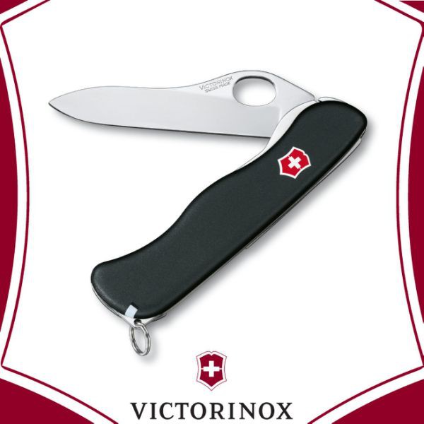 VICTORINOX 維氏 瑞士 Lockbkade SENTINEL 瑞士刀《黑》0.8413/工具鉗/摺疊/悠遊山水