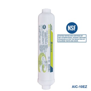 ALYA歐漾 椰殼活性碳快接濾芯 後置小T33 除氯 台灣製 全新公司貨 淨水器通用 NSF(AIC-10EZ-NSF)
