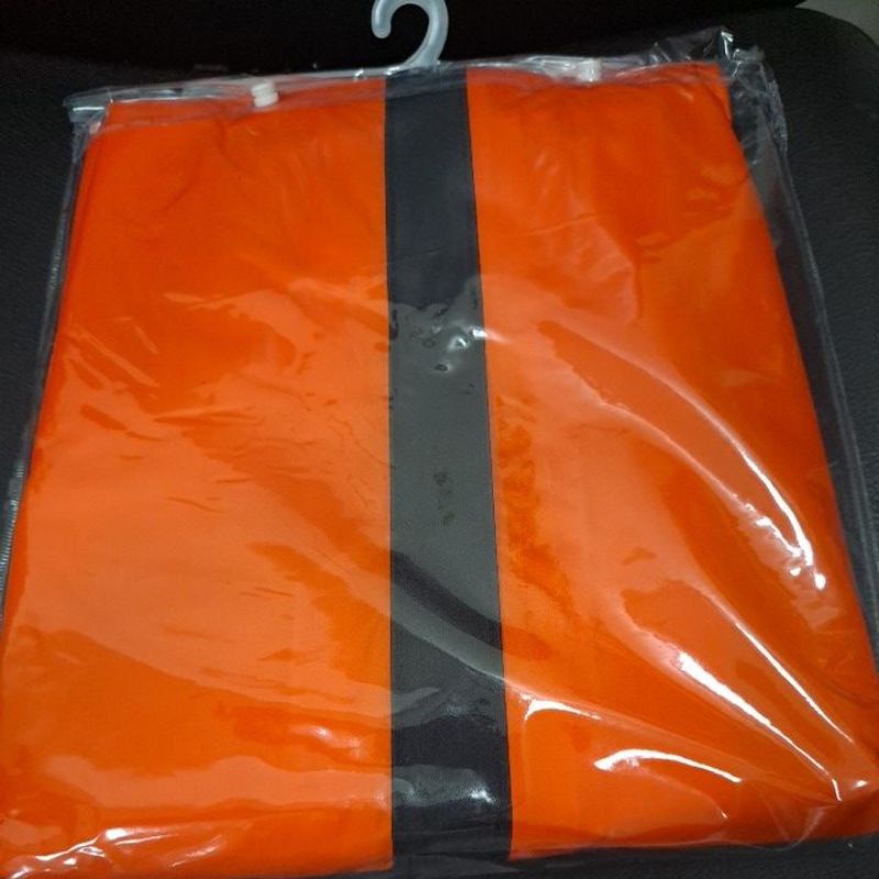 芝山配件 高麗斯G-102 單件式小飛俠雨衣 台灣製造 3XL 橘色雨衣 無重金屬 無塑化劑