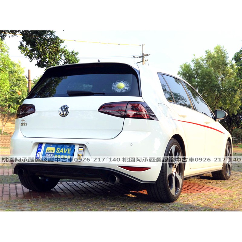 Fb搜尋桃園阿承 福斯超人氣gti 16年2 0cc 白色二手車中古車 蝦皮購物