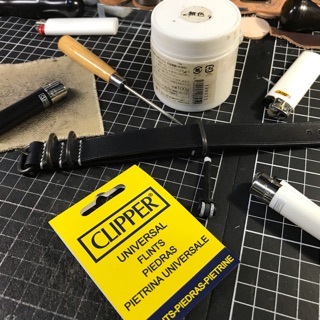 西班牙CLIPPER圓條打火機專用替換打火石一組9顆裝