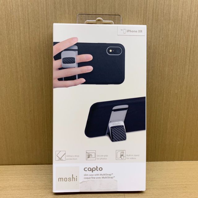 [moshi] Capto for iPhone XR 指環支架織帶保護殼