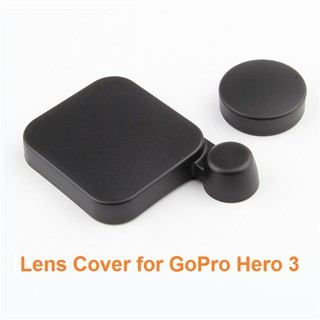 Gopro Hero 3 保護鏡頭蓋套件相機鏡頭蓋 + 外殼鏡頭蓋