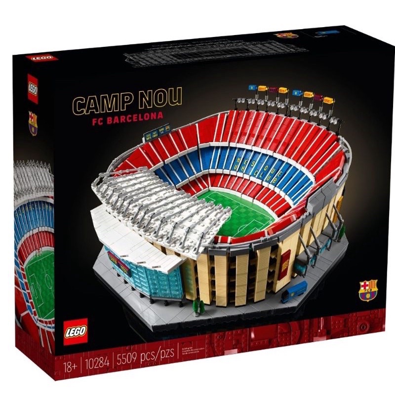 💯現貨💯樂高Lego 10284 巴塞隆納 諾坎普球場 梅西 Barcelona 足球場