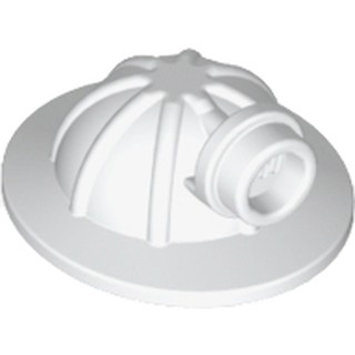 樂高 LEGO 白色 工地帽 工人帽 頭盔 礦工帽 98289 White Headgear Helmet Mining