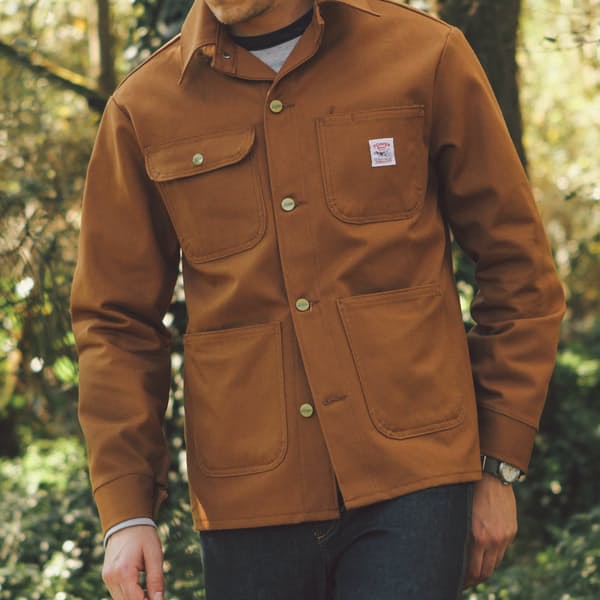 美國製 POINTER BRAND Canvas Jacket 經典工裝品牌 夾克外套 四口袋 卡其 非carhartt