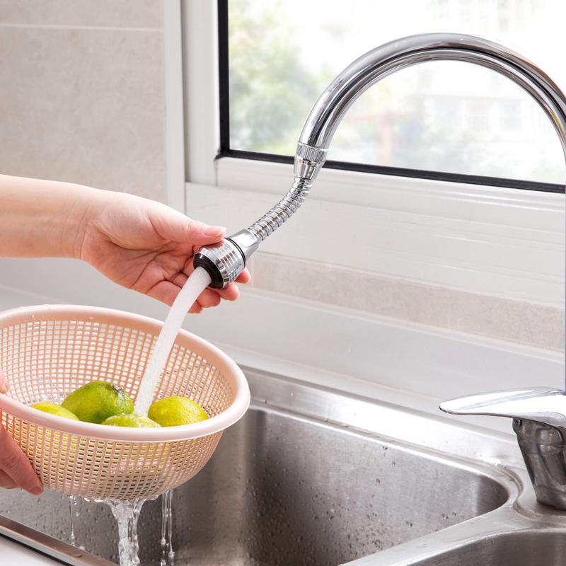 廚房水龍頭過濾器防濺水嘴過濾器加長淋浴頭加壓神器
