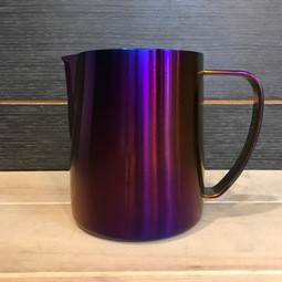 卡拉拉咖啡精品 Barista Gear BG 不鏽鋼 拉花鋼杯 鍍鈦霧深紫 20oz