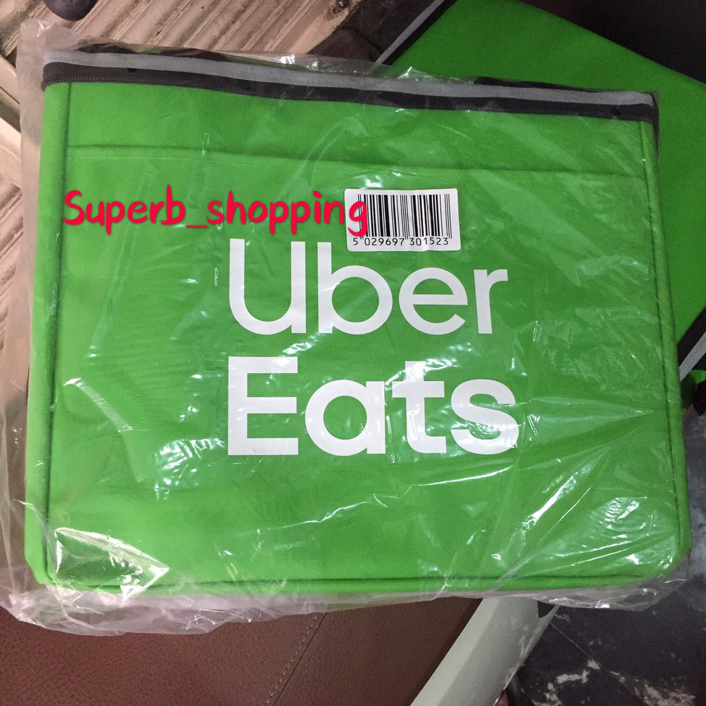 當天寄出 uber eats 提袋 ubereats 綠色小包 外送袋 正版公司貨 保溫袋 Uber eats