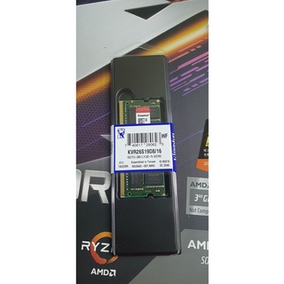 點子電腦-北投全新kingston金士頓16GB DDR4 2666筆電用記憶體KVR26S19D8/16 2300元