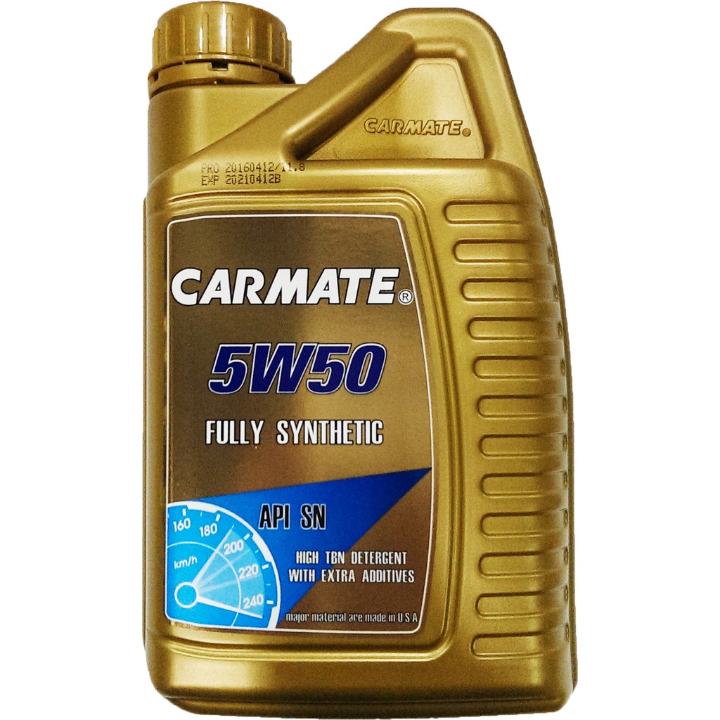 【晴天】CARMATE 5W50 全合成機油