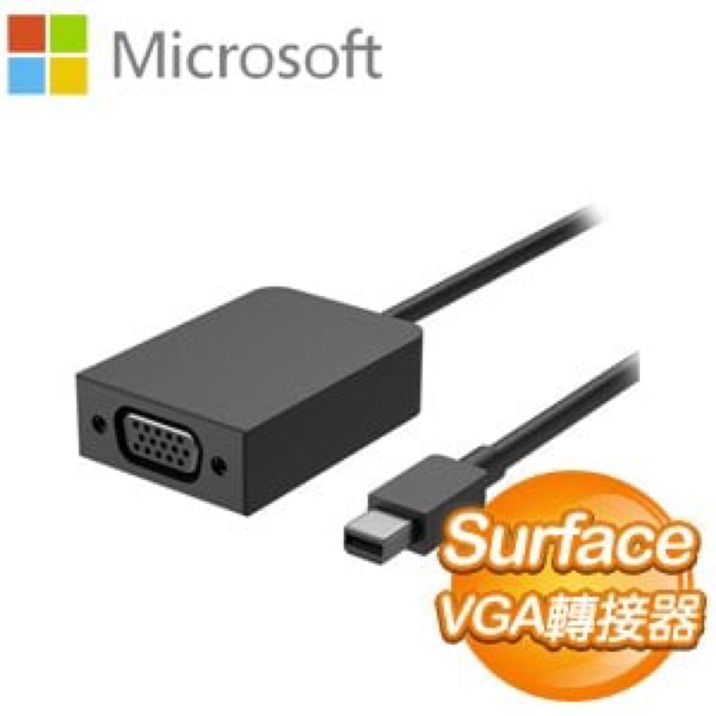 Microsoft 微軟 Surface Mini DisplayPort 對 VGA 轉接器(EJQ-00002）