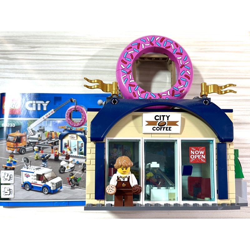 LEGO 樂高 60233 城市系列 拆售 咖啡店