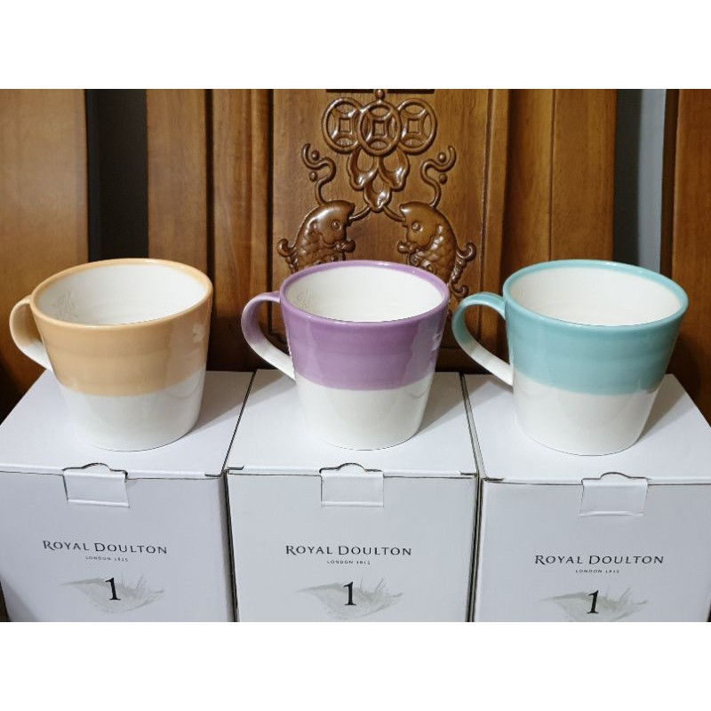 全聯royal Doulton皇家道爾頓日安生活馬克杯 蝦皮購物