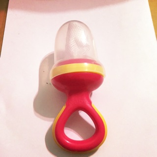 Nuby 網袋式 副食品/水果咬咬樂～