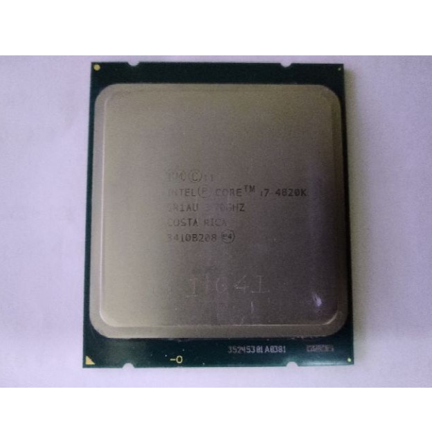 Intel Core i7 4820K ES 不顯 CPU 3.5G 4核8線 2011腳位