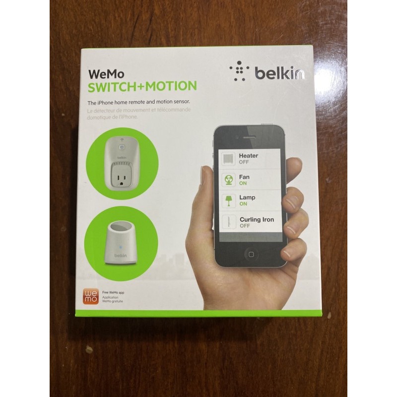 全新品Belkin WeMo Switch iPhone Home Remote F7c027