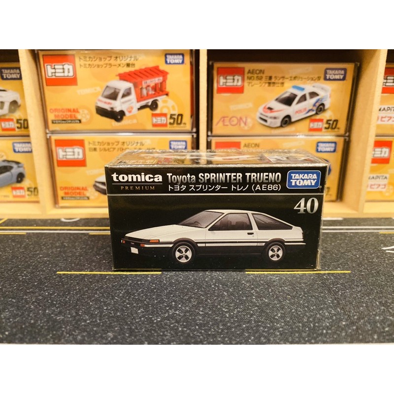《黑盒》Tomica Premium No40 Toyota Sprinter Trueno 豐田 AE86 黑盒40
