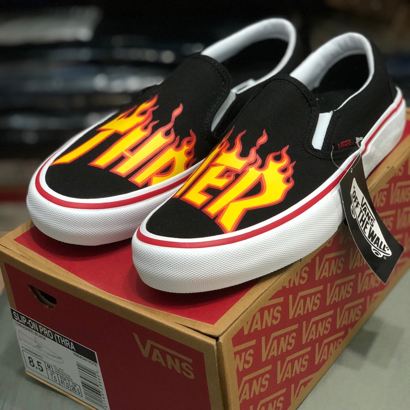 Vans x Thrasher Slip On Pro 懶人鞋 重磅聯名