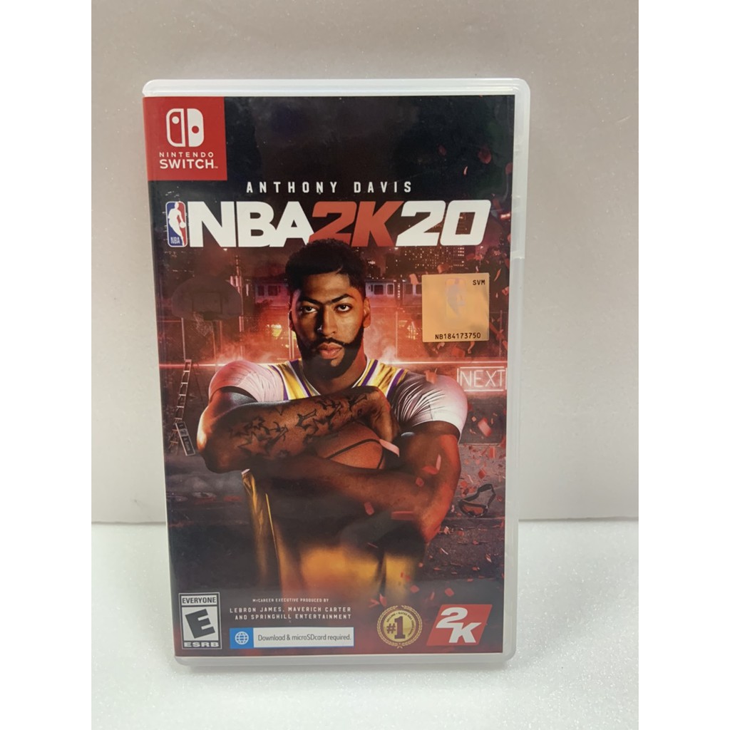 夢幻電玩屋 二手 NS NBA 2K20 中文版 #55275